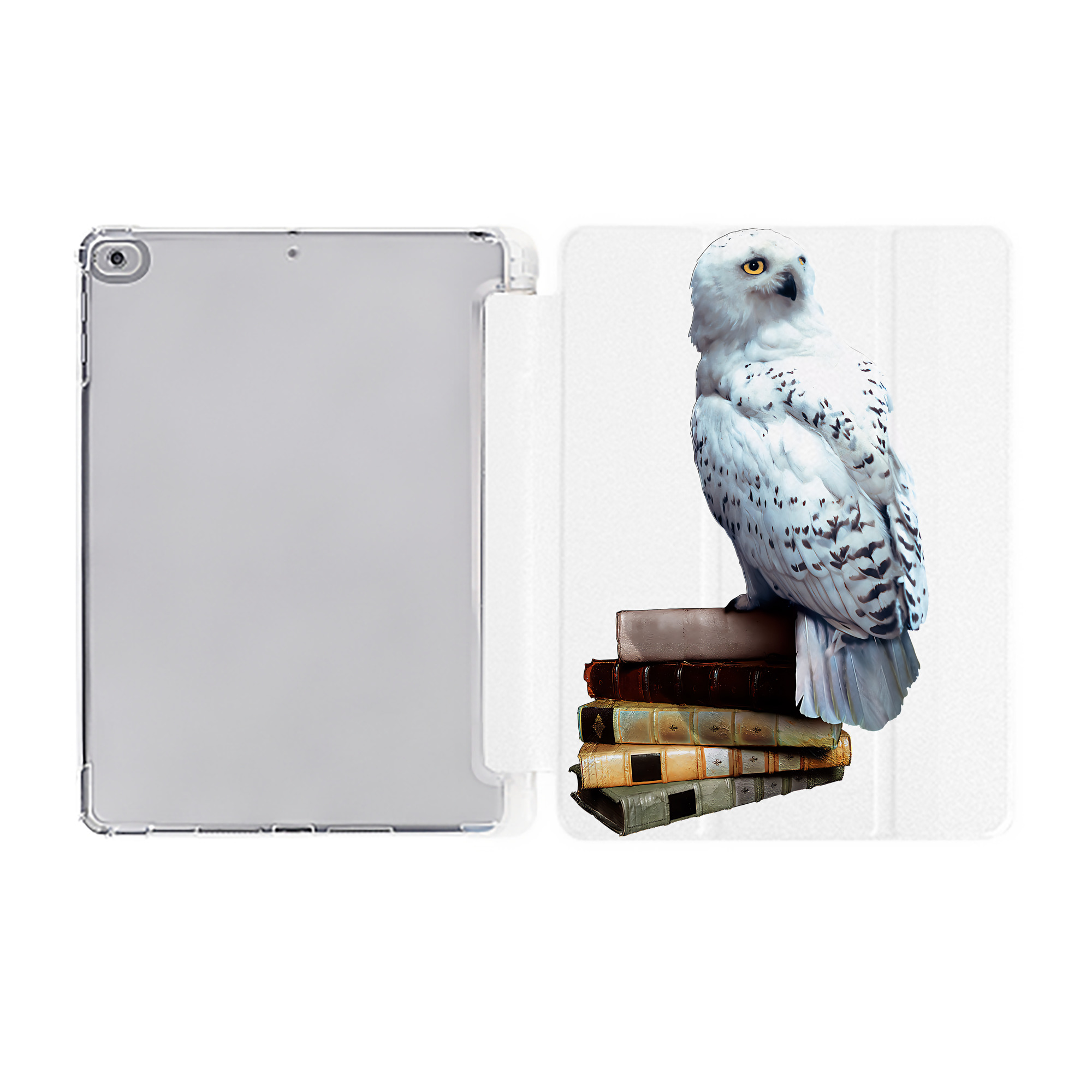 （画像用） Harry Potter ハリー・ポッターシリーズ IPad ケース ペン収納付き 三つ折りスタンド PUレザー×シリコン 対応機種9.5/10.5/10.9インチ